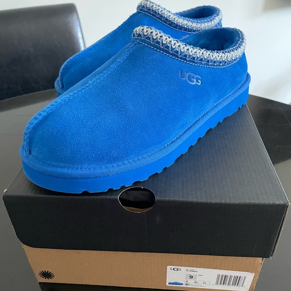 UGG Tasman Slippers - Dive Blue - Men’s Size 9